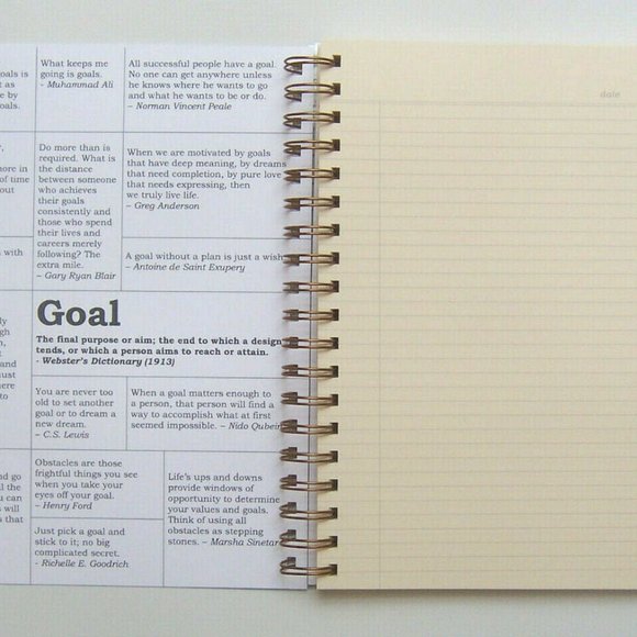 LITERARY LABRADOR "Goal" Notebook - Picture 3 of 10